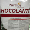 Socola nút đen nguyên chất 75% Puratos 1kg.