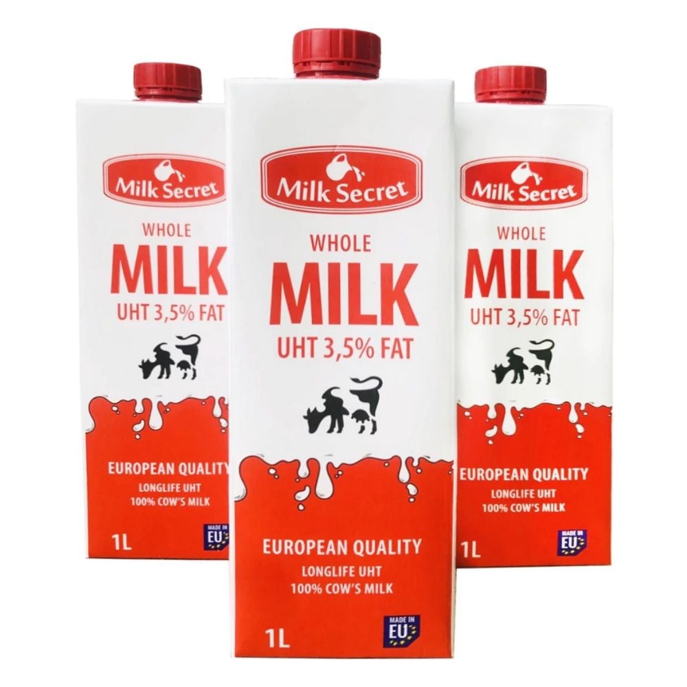 Sữa tươi nguyên chất Ba lan Milk Secret 1Lít