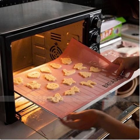 Tấm lót silicon lưới rỗng hồng Breadleaf