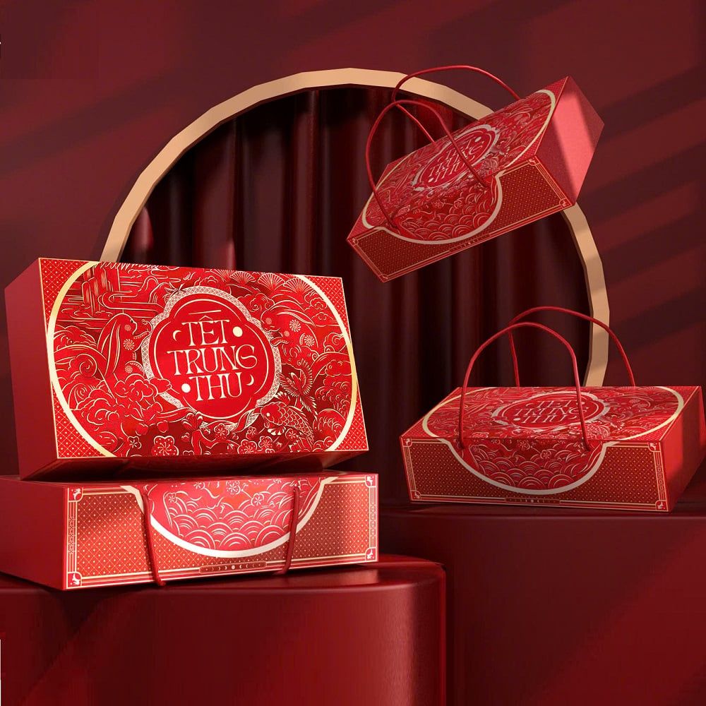 Hộp trung thu 2 bánh 150g-250g Thưởng Nguyệt