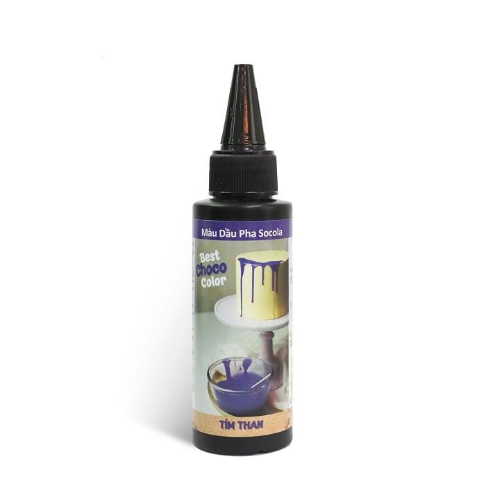 Màu dầu socola tím than unicorn 50ml