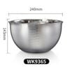 Tô trộn bột chia vạch 24cm Chefmade WK9365