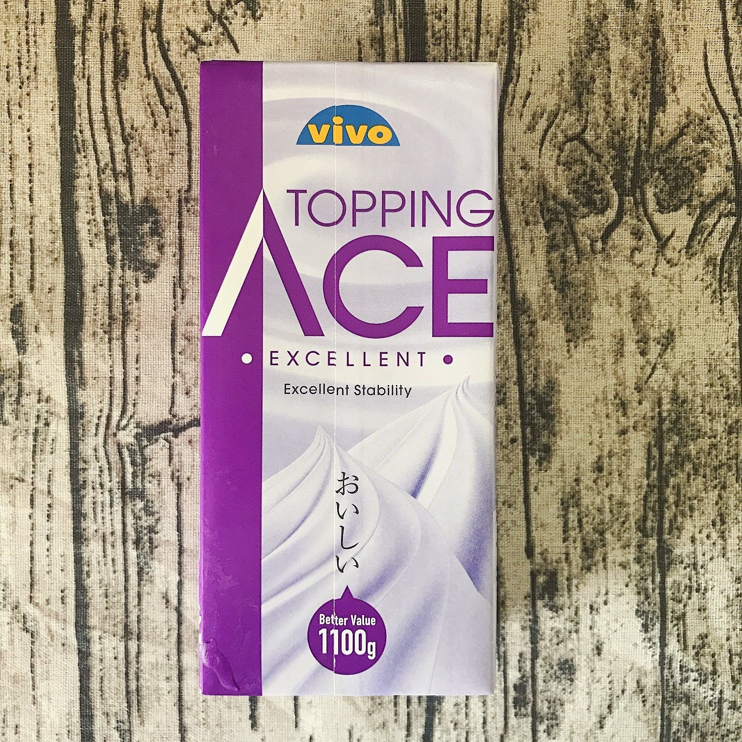 Kem trang trí Vivo Topping ACE 1100g