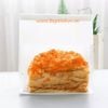 Túi đựng bánh mì sandwich trắng cửa sổ (có 3 size)