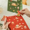 Túi giấy quai xách Giáng Sinh Merry Christmas xanh đỏ