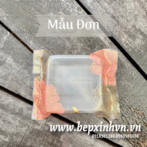 Túi trung thu hàn 200g Mẫu Đơn