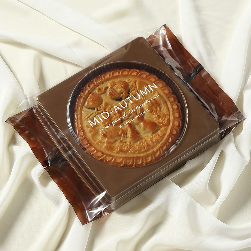 Túi trung thu hàn đại 500g nâu có hông