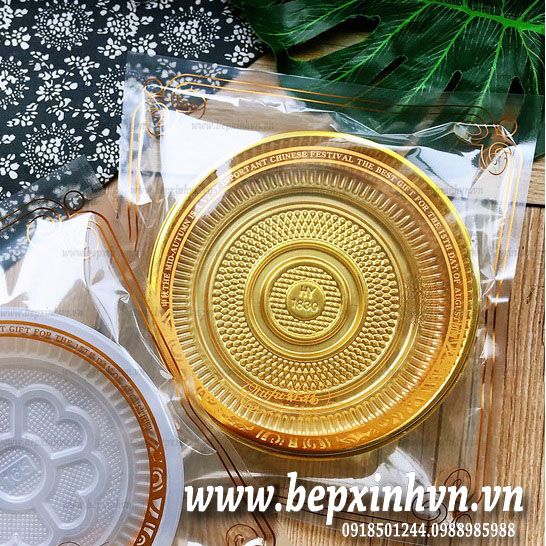 Túi trung thu hàn size lớn 1000g viền hoa văn