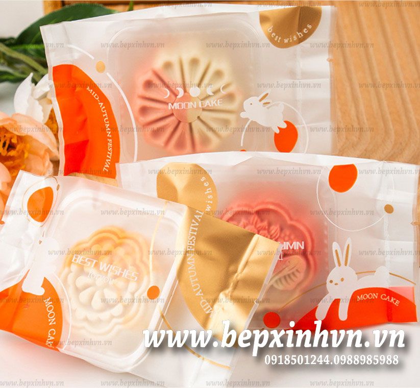 Túi trung thu hàn có hông 50g - 80g Thỏ Mặt Trăng