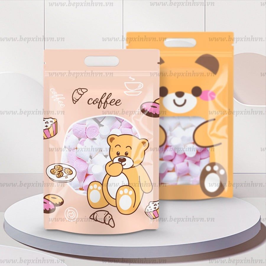 Túi zip đựng bánh kẹo Gấu Vàng