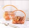 Túi zip giỏ quà size nhỏ (29.5x17cm).