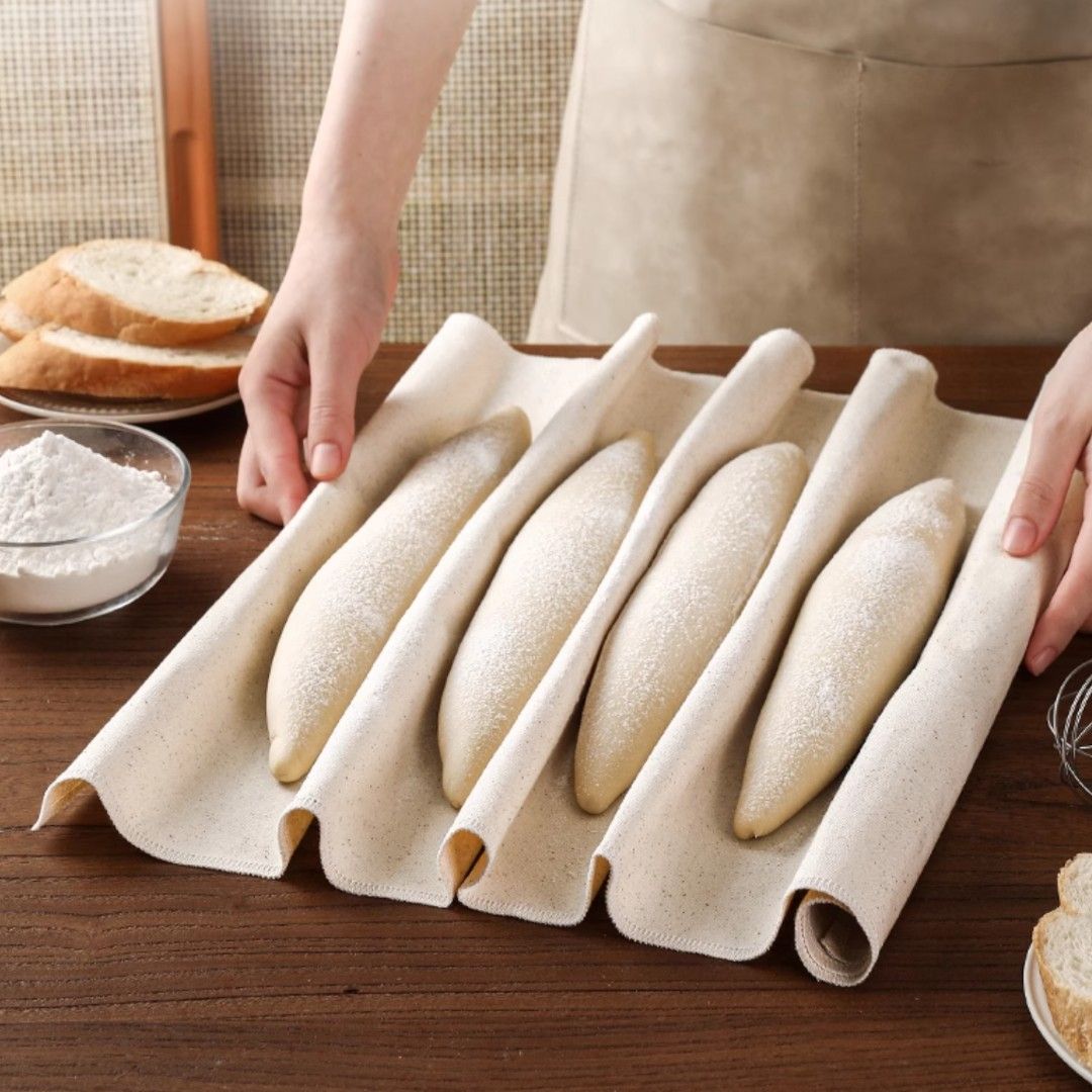 Vải ủ và nướng bánh