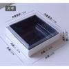 Hộp bánh kèm khay vuông nắp trong E14-5