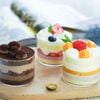 Hộp tiramisu nhựa cứng tròn GD2016 không nắp