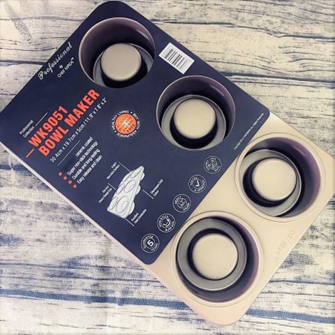 Khuôn 6 bánh Bowl Maker Chefmade WK9051