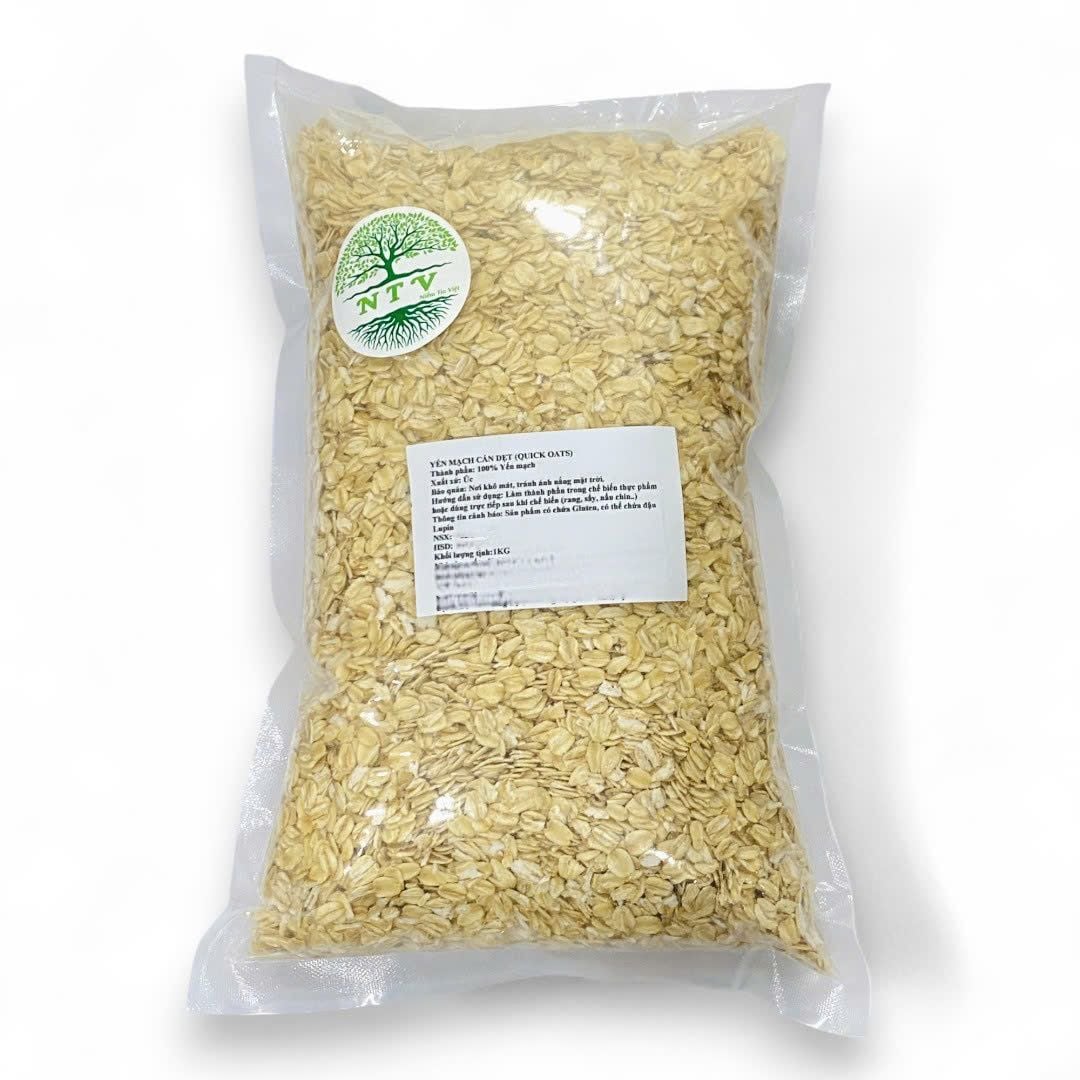 Yến mạch cán dẹp NTV 500gr.