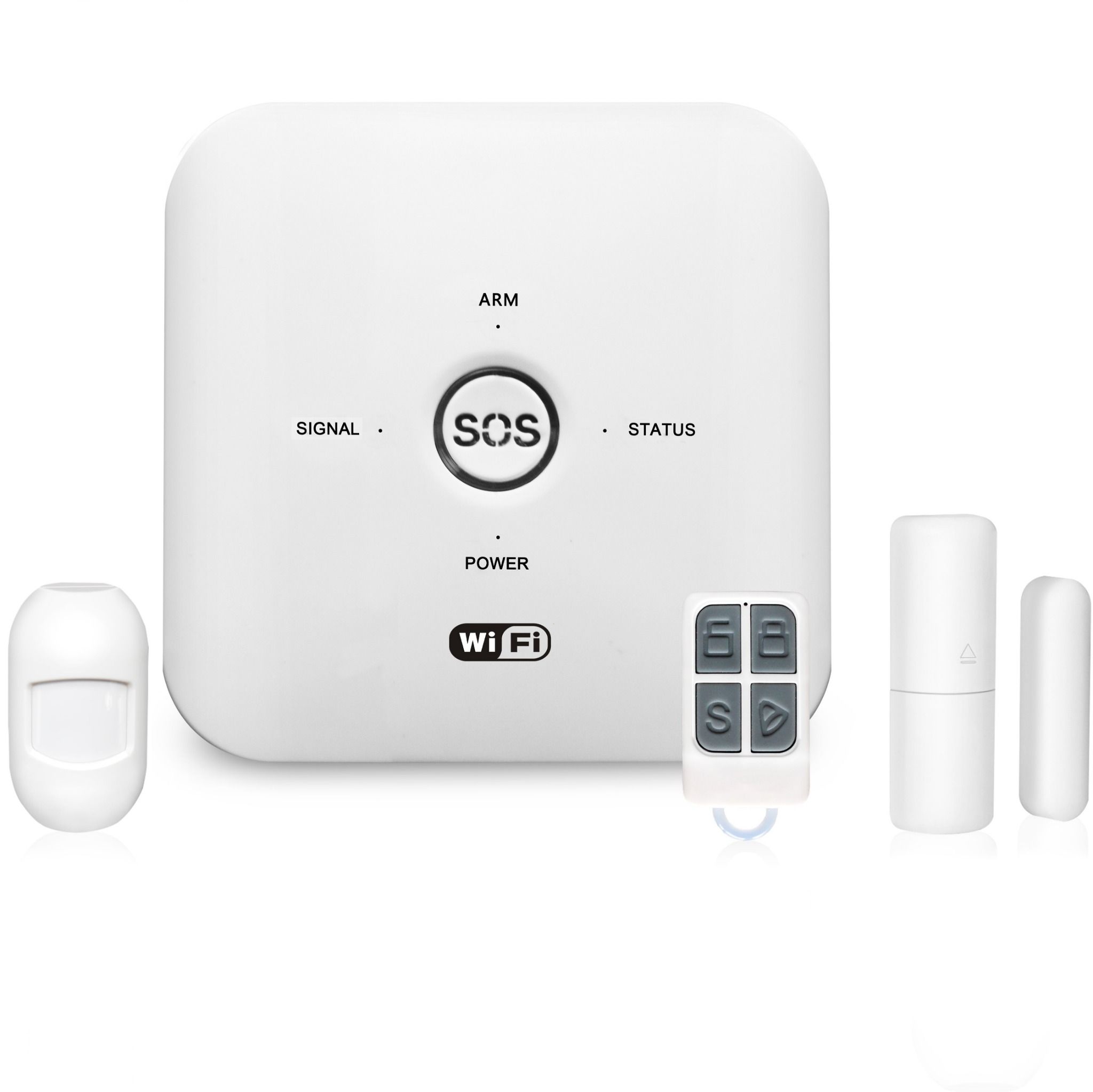 Bộ Báo Động Chống Trộm Thông Minh Điều Khiển Qua Wifi SmartZ I3