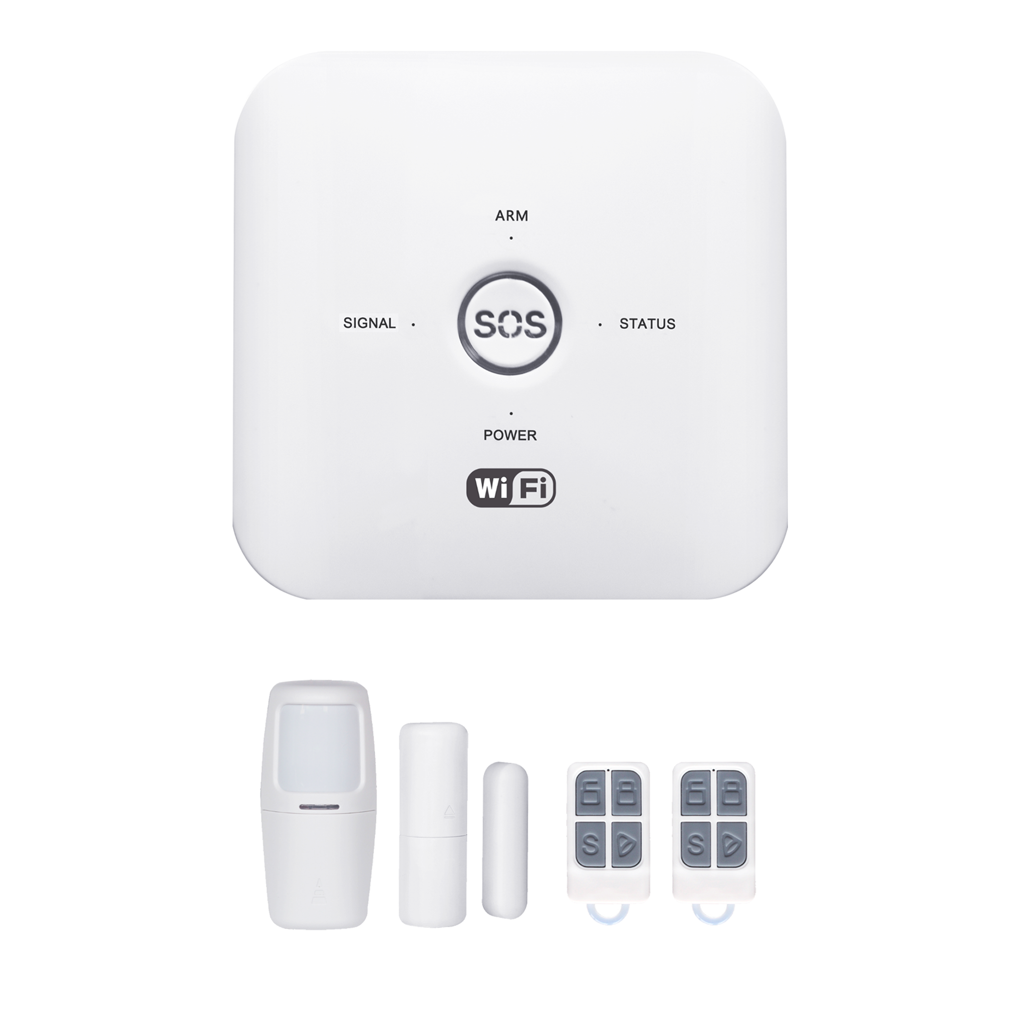 GW03- Bộ Báo Động Chống Trộm Qua WIFI + Sim GSM