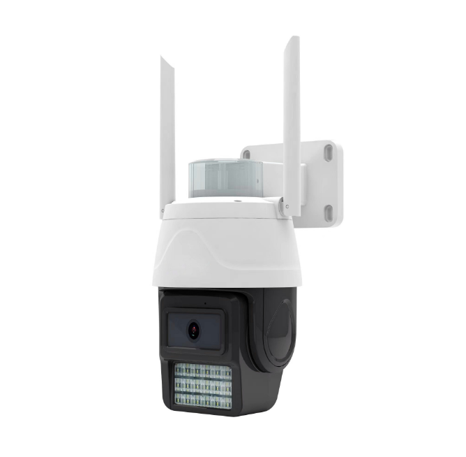 SmartZ VKT02 - Camera IP Ngoài Trời Xoay 360 độ phân giải 3Mp có đèn Led