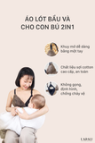 Bộ Đồ Lót Sau Sinh Cho Con Bú Ladali - Set 208 Nâu