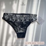 Quần Lót Ren Ladali - QĐ579 Đen Trắng