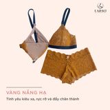 Bộ Đồ Lót Sau Sinh - Set 507 Vàng