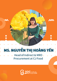 Nguyễn Thị Hoàng Yến - Head of Indirect & MRO Procurement at CJ Food