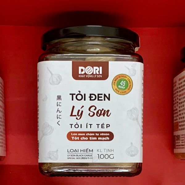 TỎI ĐEN LÝ SƠN DORI - ÍT TÉP 100g