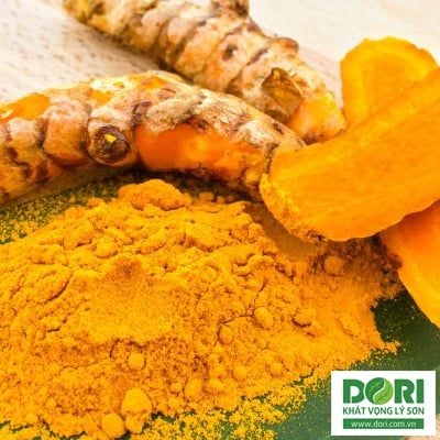 Bột nghệ nguyên chất - Dori Thơm Thơm - 10g 25g 70g - 500g - Gia vị Việt Nam - Bột gia vị - Turmeric powder - VietNamese spices