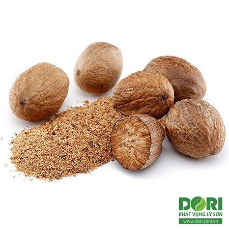 Bột quả nhục đậu khấu nguyên chất - Dori Thơm - 70g - 500g - Gia vị Việt Nam - Bột gia vị Nutmeg powder - VietNamese spices