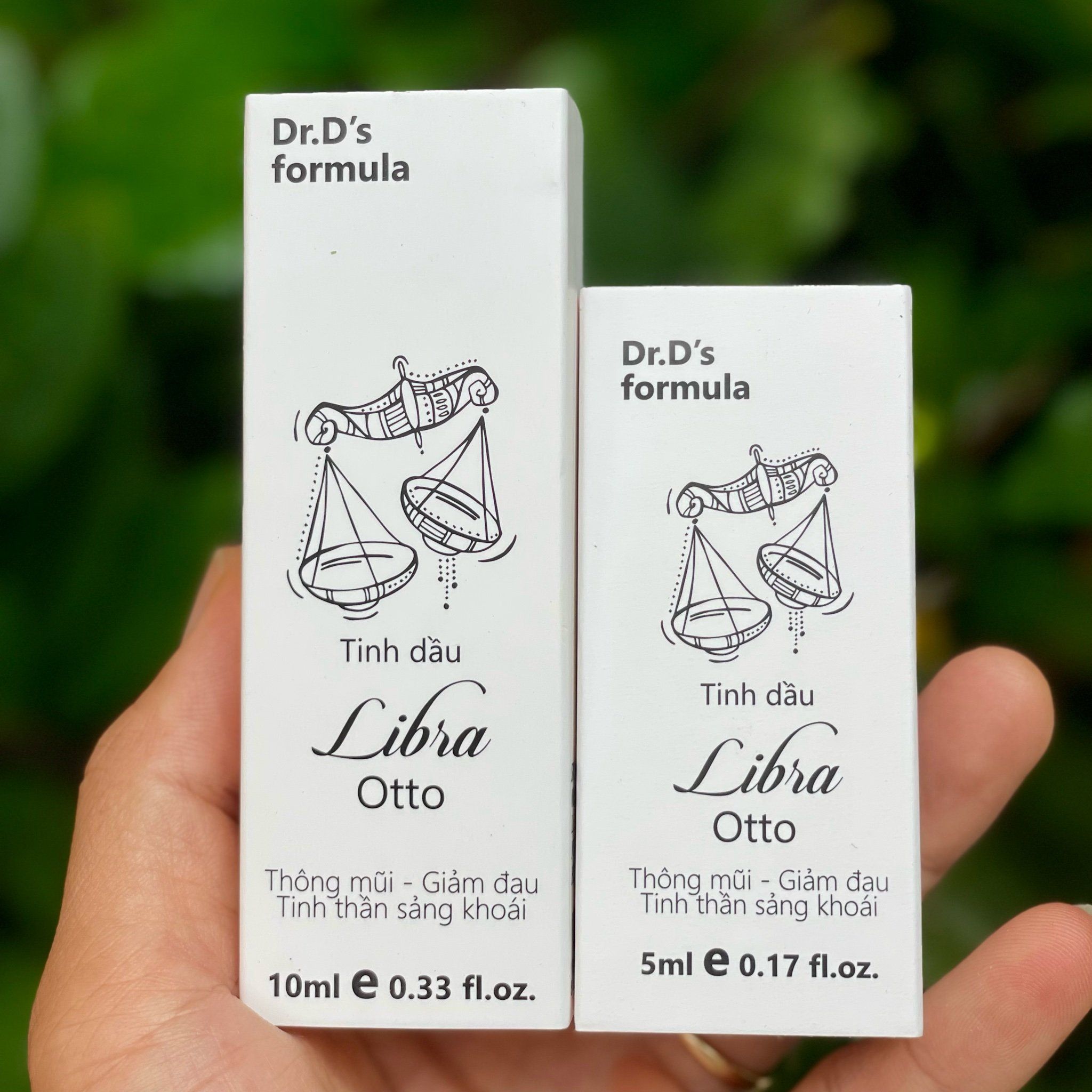 Tinh Dầu Libra - Tinh Dầu Thiên Nhiên - Dùng massage, thông mũi, giảm đau, sảng khoái tinh thần, giảm say tàu xe, giảm đau ngứa do côn trùng cắn