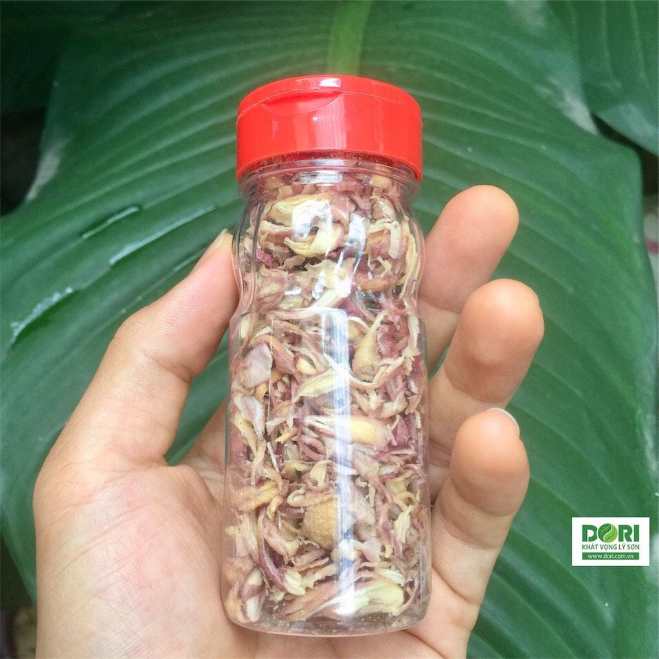 Hành Lý Sơn Dori sấy giòn tự nhiên không béo - thay cho hành phi - hủ 25g