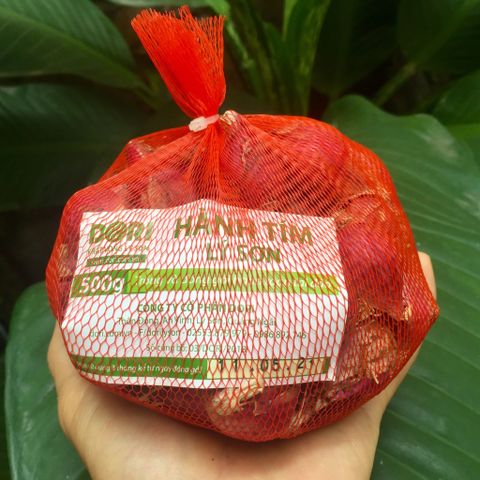 Hành tím Lý Sơn Dori - Túi lưới 500g