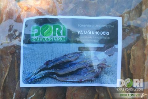  Cá Mối Khô Lý Sơn - Túi 300g 