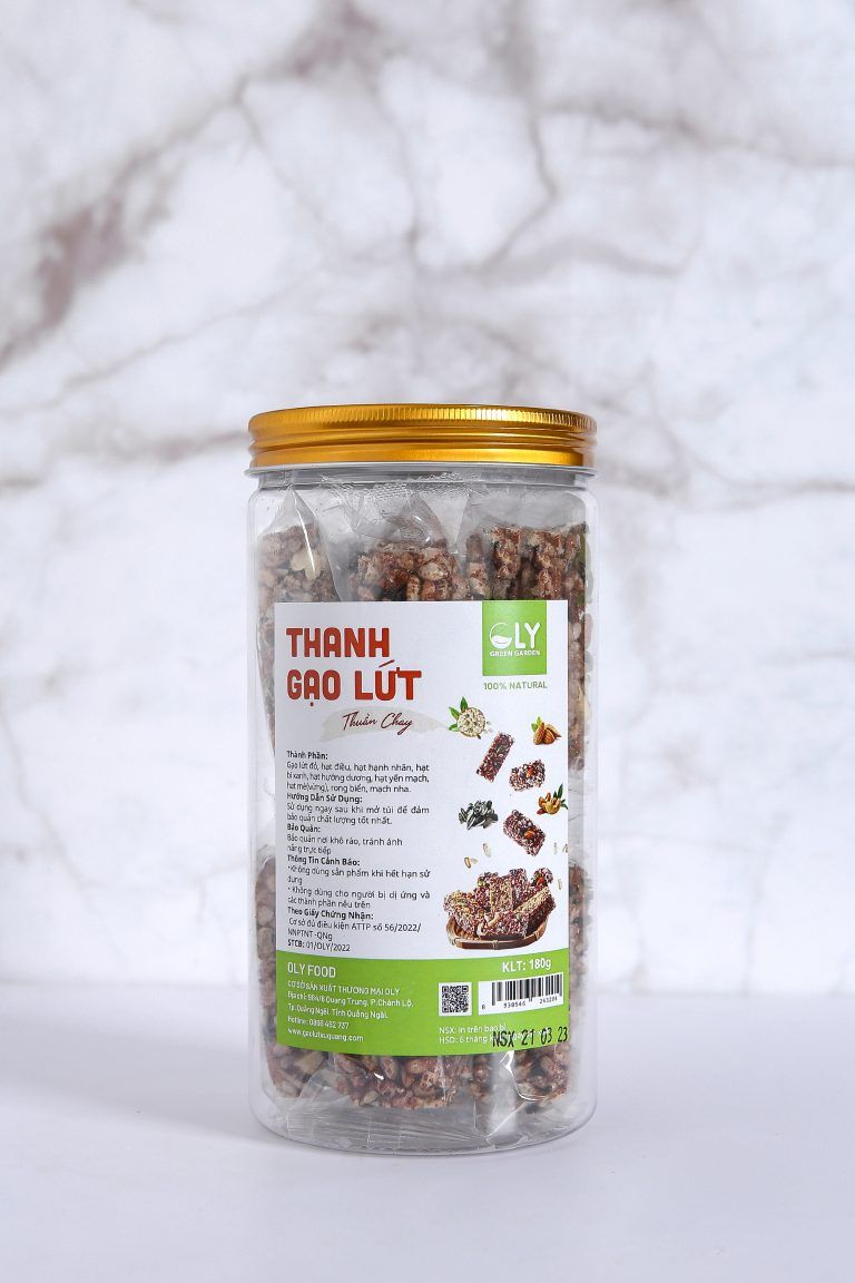 THANH GẠO LỨT RONG BIỂN - 180G