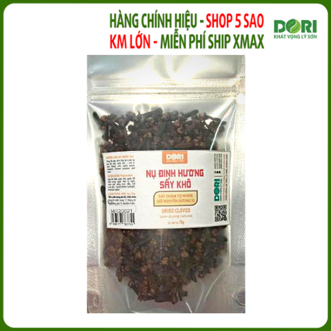  Nụ đinh hương sấy khô - Dori Thơm 70g - Gia vị khô - Clove VietNamese spices 