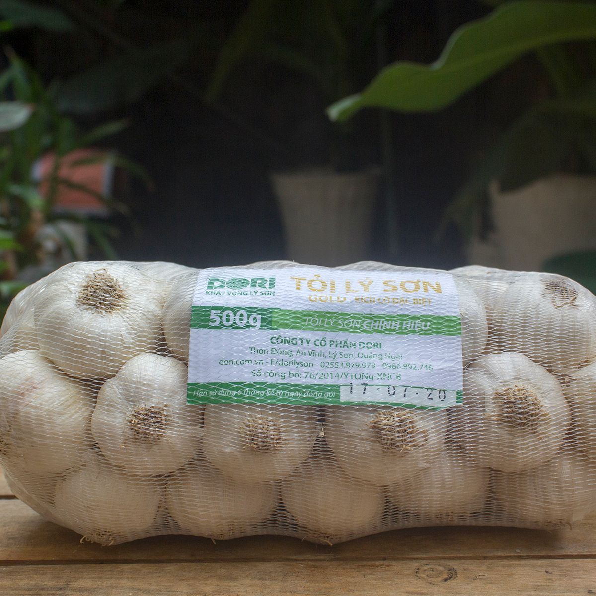 Tỏi Lý Sơn - Dori Gold - Kích cỡ đặc biệt - Túi 500g ( KM đến hết 30/4/25)