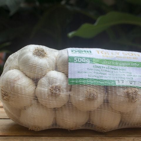  Tỏi Lý Sơn - Dori Gold - Kích cỡ đặc biệt - Túi 500g ( KM đến hết 30/4/25) 