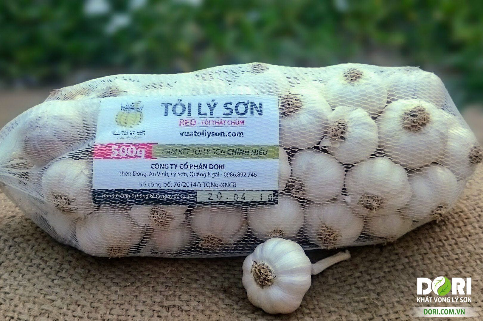 Tỏi Lý Sơn - Dori Red - chùm 500g – TỎI ĐEN LÝ SƠN DORI