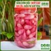 Hành tím Lý Sơn Dori ngâm chua tự nhiên – giòn thơm không hăng không cay – màu tím tự nhiên