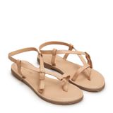  Sandal bệt nữ quai cài kiểu chéo xỏ ngón XP-9 Kem 