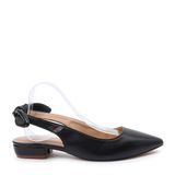  Giày Sling Back Nơ Nữ KP-24 Đen 