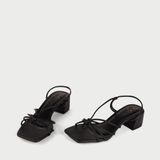  Sandal Cao Gót Nữ H-005 Đen 