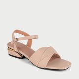  Sandal Cao Gót Nữ MK-01 Kem 