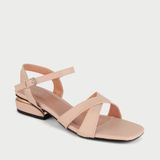  Sandal Cao Gót Nữ MK-02 Kem 