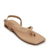  Sandal bệt mũi vuông dây kẹp XP-3 Kem 