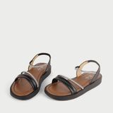  Sandal Xoàn Nữ H-202 Đen 