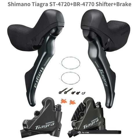  Bộ tay lắc và heo dầu Tiagra R4720 2x10 