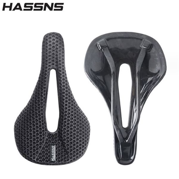 Yên xe đạp carbon 3D HASSNS 160 gram