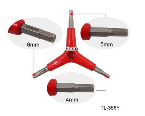  Cây lục giác BikeHand 3 cạnh 4 chức năng TL356Y 